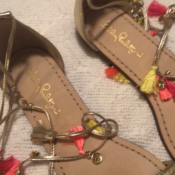 🌴NWOT Lilly Pulitzer sandals🌸 - Picture 2 of 7